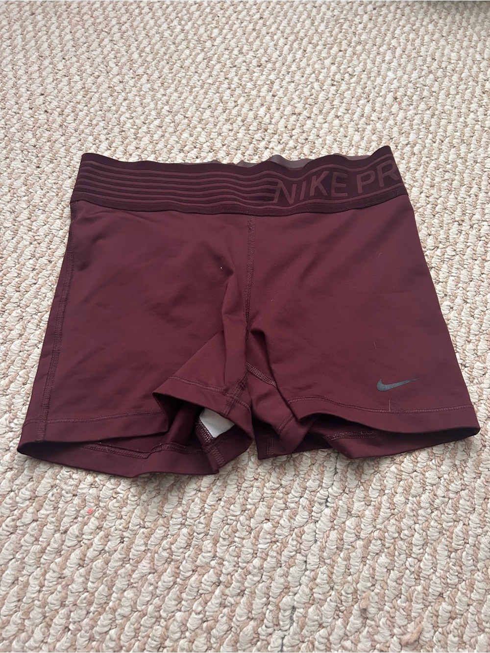 Nike Women’s Maroon Bike/Compression Shorts